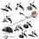 Greencut GGT650X-9 Desbrozadora a Gasolina 65CC 4.9CV Motor 2 Tiempos 9 Accesorios