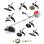 Greencut GGT650X-8 Desbrozadora a Gasolina 65CC 4.9CV Motor 2 Tiempos 8 Accesorios