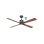 Casafan Eco Neo Iii Ventilateur De Plafond 132cm Avec Wifi 952212w Moteur Gris Basalte/Cerise Et Noyer