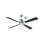 Ventilatore da Soffitto Casafan Eco Neo Iii 132cm Con Wifi 942242w Motore Cromo Spazzolato/Argento E Wenge