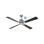 Ventilateur de Plafond Casafan Eco Neo Iii 132cm avec Moteur Wifi 942212w Chrome Brossé/Cerisier et Wengé