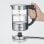 Severin WK 3458 Hervidor de Agua con Ajuste de Temperatura 0.5L 1100W Acero Inox / Cristal