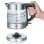 Bouilloire Severin Wk 3468 1 L en acier inoxydable/verre 2 200 W.