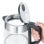 Bouilloire Severin Wk 3468 1 L en acier inoxydable/verre 2 200 W.