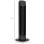 Homcom Ventilador de Torre 45W con 3 Velocidades Oscilación 70° 27x75cm Negro