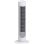 Homcom Ventilador de Torre 45W con 3 Velocidades Oscilación 70° Ø27x75cm Blanco