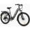 Dyu C1 Bicicleta Eléctrica 26" Motor 250W Batería 36v10Ah Alcance 60Km con Frenos de Disco Azul/Gris