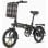 Vélo électrique DYU A1F Pro 16" Moteur 250W Batterie 36v7.5Ah Autonomie 30km Freins à disque Noir