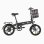 Vélo électrique DYU A1F Pro 16" Moteur 250W Batterie 36v7.5Ah Autonomie 30km Freins à disque Noir