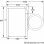 Máquina de Lavar Roupa Balay 3TS282B 8 Kg 1200rpm A Branco Silenciosa