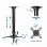 Gembird CM-B01 Soporte de Techo Ajustable para Proyector