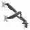 Gembird MA-DA2-05 Soporte de Escritorio para Monitor 32" VESA 100 Max 18Kg Gris