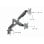Gembird MA-DA2-05 Soporte de Escritorio para Monitor 32" VESA 100 Max 18Kg Gris