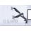 Gembird MA-DA2-05 Soporte de Escritorio para Monitor 32" VESA 100 Max 18Kg Gris