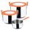 San Ignacio Compact Set 5 Cacerolas 16-20-24cm Aluminio Fundido Aptas para Inducción