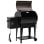 Vidaxl Barbecue à Granulés avec Etagère Inférieure Fer Noir 94 Cm