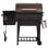 Vidaxl Barbecue à Granulés avec Etagère Inférieure Fer Noir 94 Cm