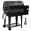 Vidaxl Barbecue à Granulés avec Etagère Inférieure Fer Noir 94 Cm