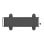 UNYKAch WS-SR630 Dual Form Workstation & IDC Rack Box Schwarz/Silber