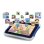 Tablet Dam Electronics K701 3G WiFi 7" 1GB 16GB Rosa Fucsia