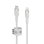 Câble Lightning Belkin BoostCharge Pro Flex CAA011BT2MWH 2 m USB-C silicone blanc