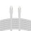 Câble Belkin BoostCharge Pro Flex USB-C vers Lightning 1m Blanc ultra résistant