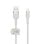Cabo Lightning Belkin BoostCharge Pro Flex 1m Branco silicone USB-A
