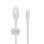 Cabo Lightning Belkin BoostCharge Pro Flex 1m Branco silicone USB-A