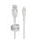 Cabo Lightning Belkin BoostCharge Pro Flex 1m Branco silicone USB-A