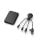 Xoopar Pack Bio Batería Externa 5000Mah Biodegradable + Cable Multi USB, Tipo C, Micro USB,Lightning