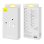 Baseus Encok C17 Auriculares Intrauditivos con Cable USB Tipo C Blancos