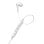 Baseus Encok C17 Auriculares Intrauditivos con Cable USB Tipo C Blancos
