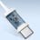 Baseus Encok C17 Auriculares Intrauditivos con Cable USB Tipo C Blancos
