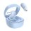 Baseus Bowie WM02 Auriculares Sem Fios Bluetooth com Estojo de Carga Azuis-Claros