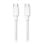 Câble USB-C 1Life 100w 1,5m Blanc