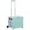 Homcom Carrito De La Compra Plegable Con 2 Ruedas 41,5x32,5x85 Cm Verde