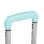 Homcom Carrito De La Compra Plegable Con 2 Ruedas 41,5x32,5x85 Cm Verde