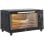 HOMCOM Mini Horno Eléctrico 9L 50W con Temperatura Ajustable Temporizador Negro