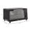 HOMCOM Mini Horno Eléctrico 9L 50W con Temperatura Ajustable Temporizador Negro