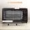 HOMCOM Mini Horno Eléctrico 9L 50W con Temperatura Ajustable Temporizador Negro