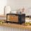HOMCOM Mini Horno Eléctrico 9L 50W con Temperatura Ajustable Temporizador Negro