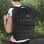 Jaslen Northampton Laptop-Rucksack 15,6" Schwarz