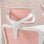 Vinsetto Silla De Oficina De Malla Giratoria Respaldo Alto 62x58x120-133 Cm Rosa