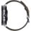 Montre intelligente Bluetooth Xiaomi Watch 2 Pro avec boîtier argenté et bracelet en cuir marron