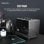 DeepCool CH160 Mini Tower ITX Cristal Templado USB-C Negra