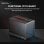 DeepCool CH160 Mini Tower ITX Cristal Templado USB-C Negra