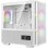 DeepCool CH360 ARGB DIGITAL Micro Torre mATX Cristal Templado USB-C Blanca