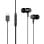 Ksix Auriculares con Cable, USB-C 120cm Negros