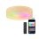 Ksix Bohemia Plafon Smartled, Design Rattan, Altifalante 3W Integrado, 4.000 Lm, 35 W Branco