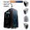 Tempest Umbra RGB Black ATX Tower + Vetro e Frontale Personalizzabile